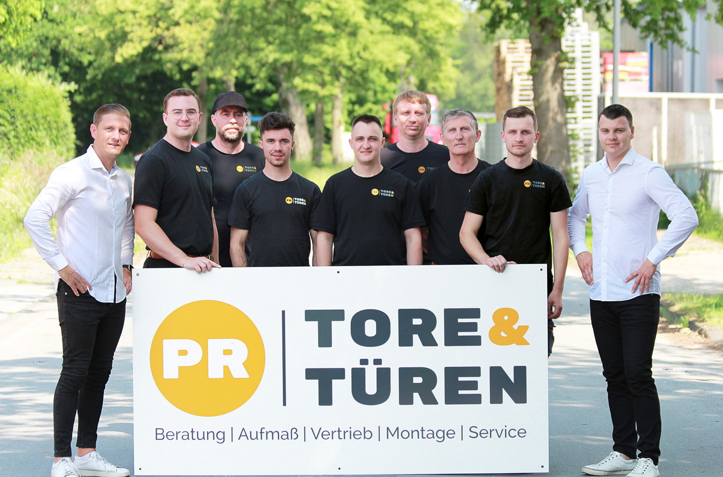 Das PR Tore & Türen Team